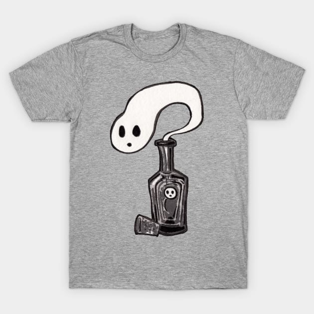 Bottled Spirit T-Shirt by JenTheTracy